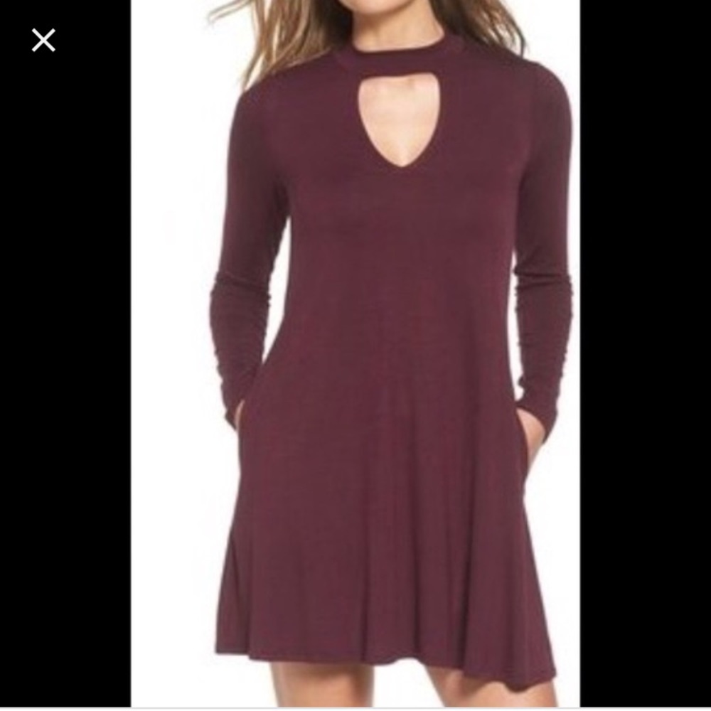 Socialite Choker Neck Dress